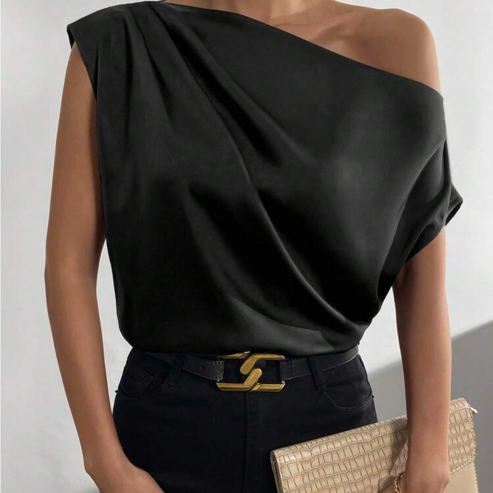 SHEIN Black Blouse